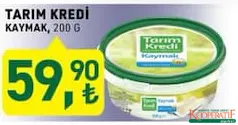 TARIM KREDİ KAYMAK 200 G fiyat ve kampanya bilgisi